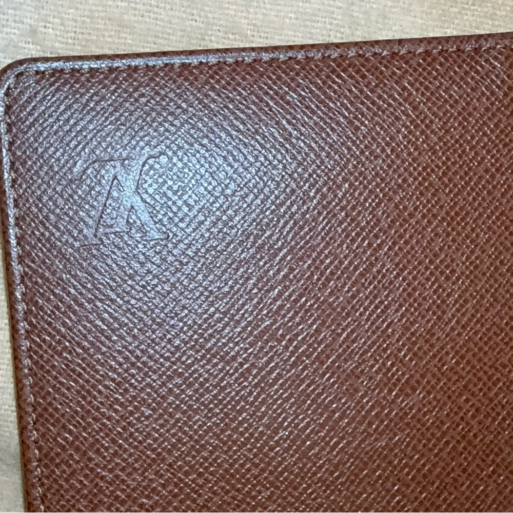 LOUIS VUITTON business card holder card ID case Wallet Passport Free Shipping - Picture 5 of 10